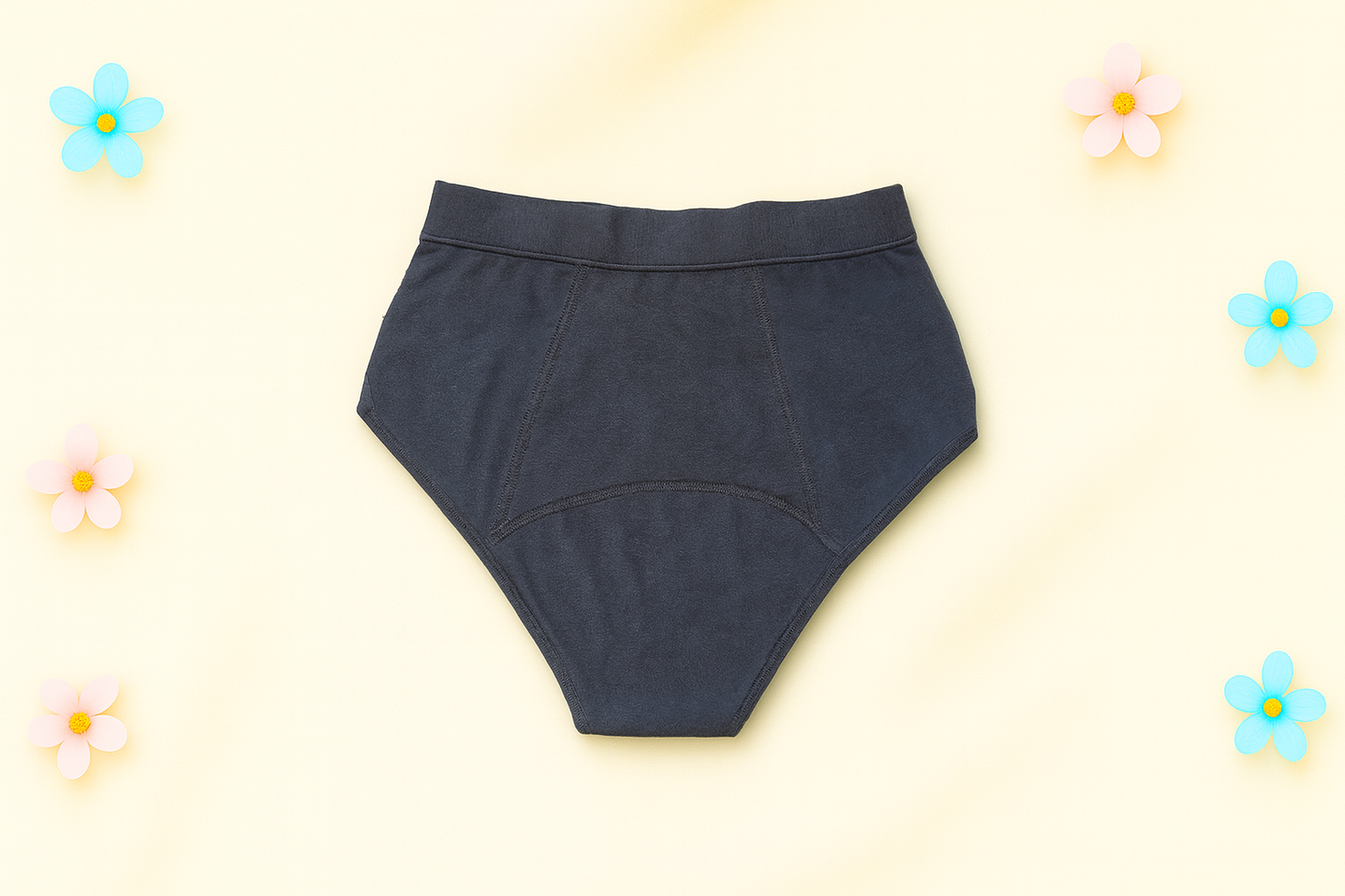 Nuit Fleurie - Culotte menstruelle flux moyen